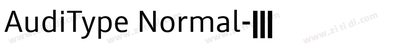 AudiType Normal字体转换 AudiType Normal字体转换